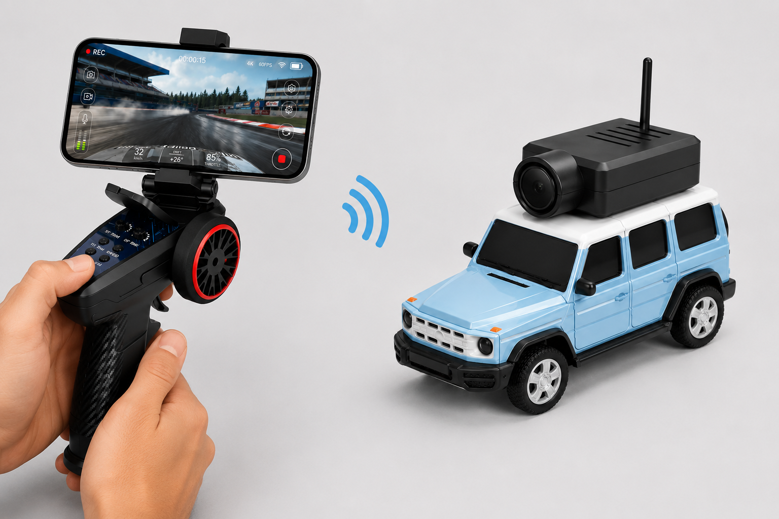 Mini FPV RC Car | Real-Time HD Driving Experience